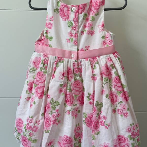 Little Me Special Occassion Rose Floral Dress- 2 Piece- 18 Months NWT - Picture 2 of 4